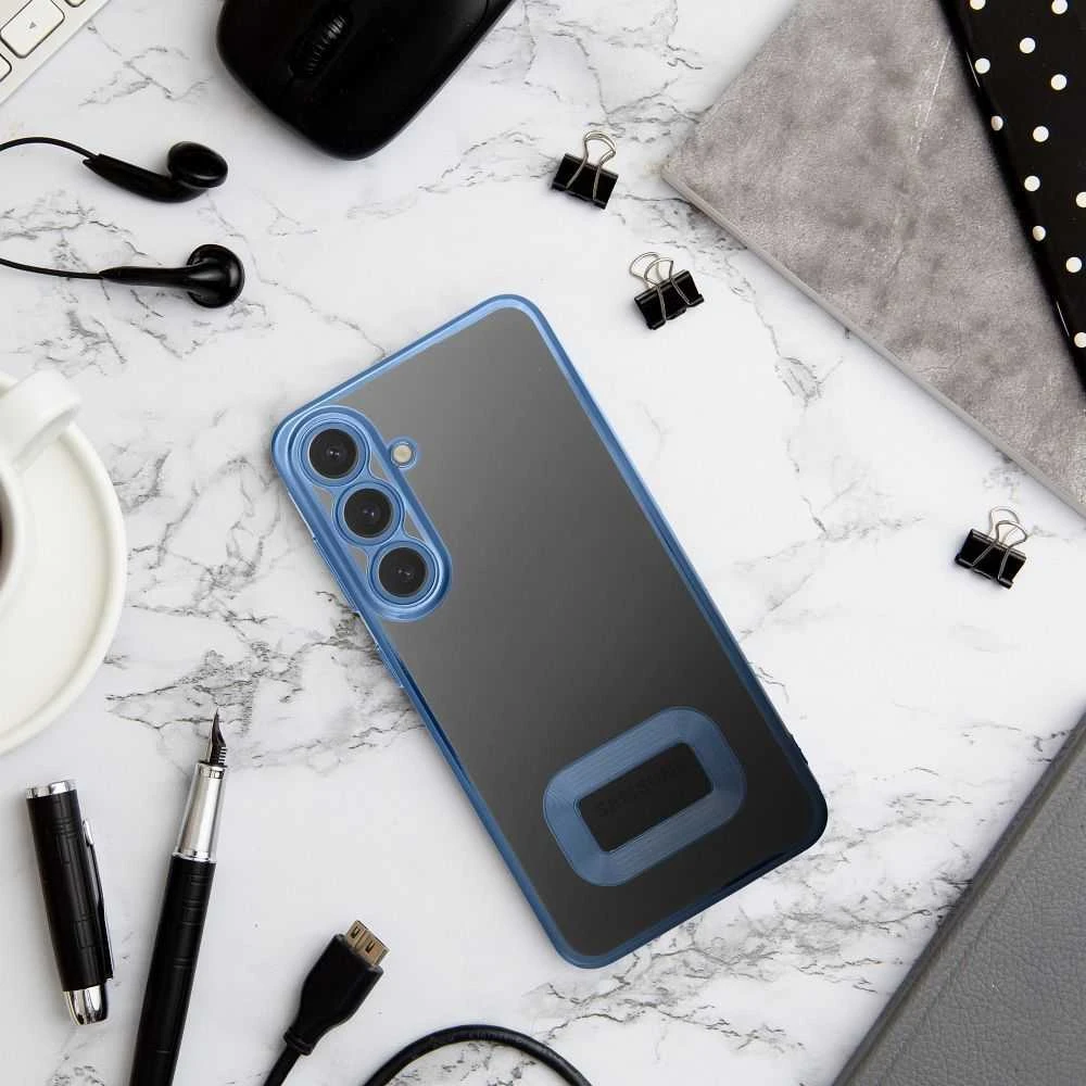 Oem Dėklas GLAM skirtas Xiaomi Redmi 14C mėlynos spalvos
