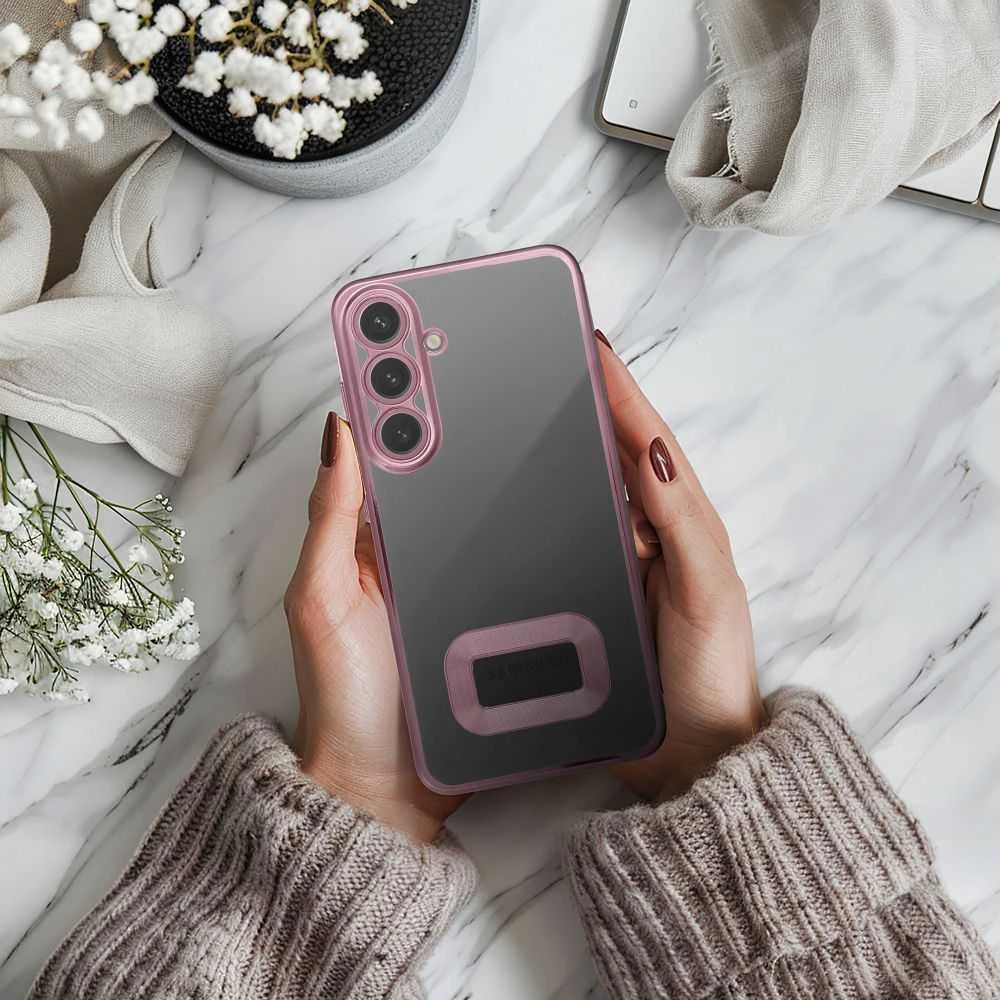 Oem Dėklas GLAM skirtas Xiaomi Redmi Note 14 Pro 5G rose rožinės spalvos