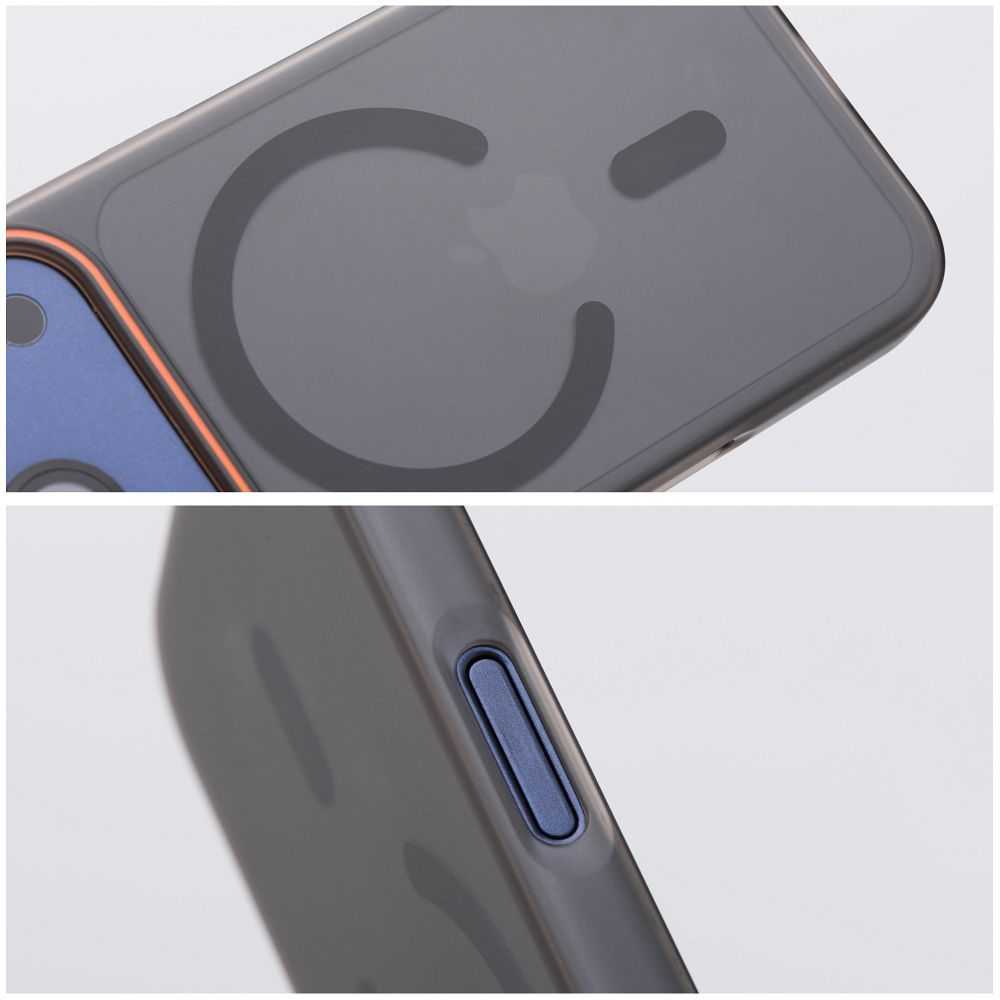 Oem Dėklas na Xiaomi 17 ULTRA Go Oranžinis zgodne su MagSafe juoda