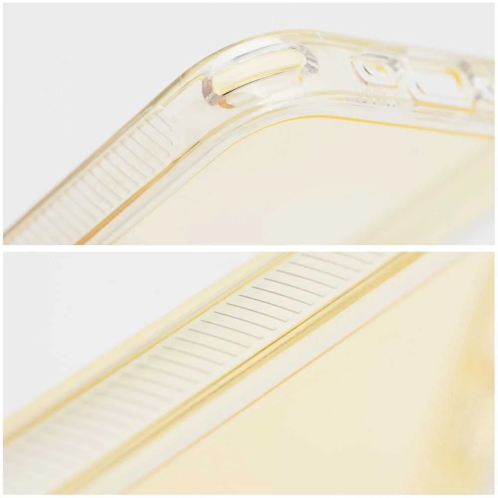 Oem MATRIX CLEAR Dėklas skirtas Samsung Galaxy S25 geltonos spalvos