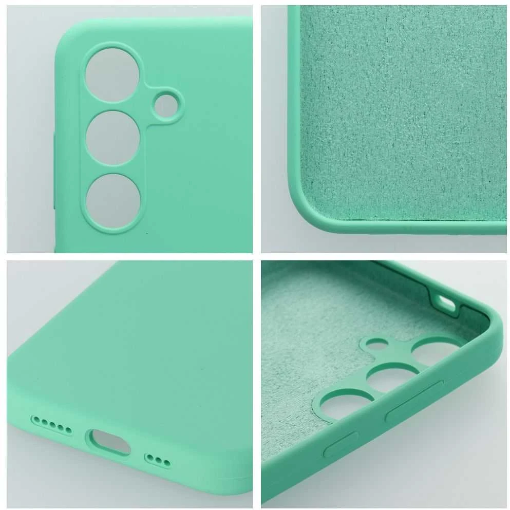 Oem SAMSUNG S25 FE silikoninis dėklas, 2 mm, mėlynas