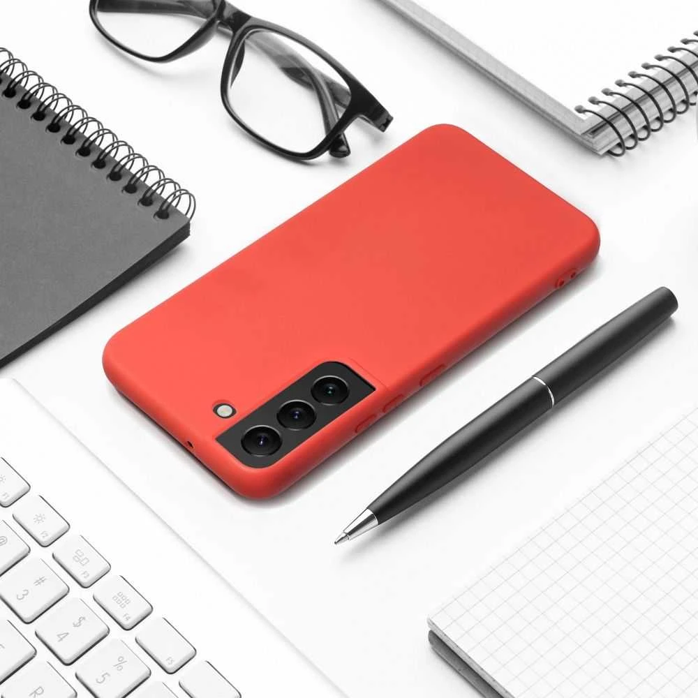 Oem SILIKONINIS DĖKLAS, skirtas SAMSUNG A17, persiko spalvos