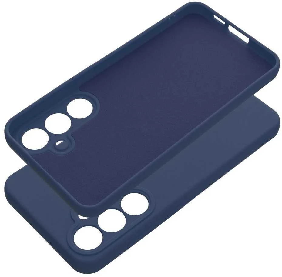 Oem SILICONE dėklas skirtas Samsung Galaxy S24 FE mėlynos spalvos