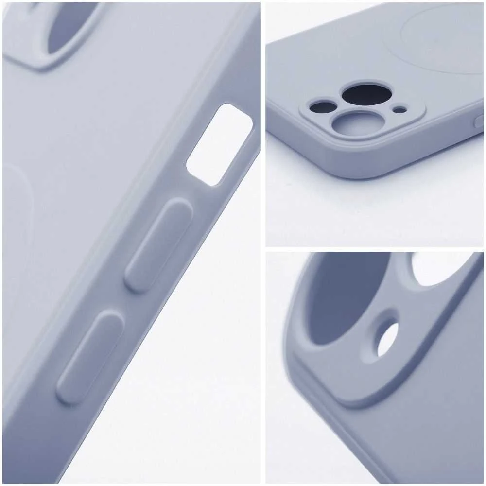 Oem „Dėklas, skirtas Samsung S26 PLUS, Silicone Mag Cover, suderinamas su MagSafe (apsauga kamerai), šviesiai mėlynas“