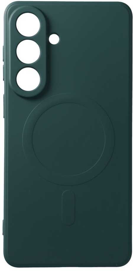 Oem Dėklas na Samsung S26 PLUS Silicone Mag Cover zgodne su MagSafe (camera protection) žalia
