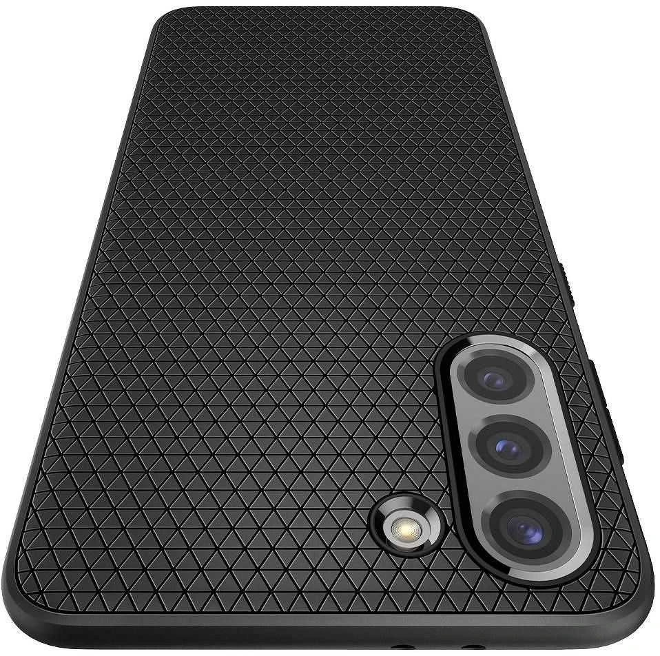 Dėklas SPIGEN LIQUID AIR GALAXY S21 MATTE Juodas