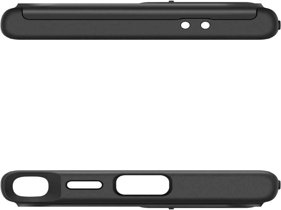 Samsung Galaxy S24 Ultra Spigen Optik Armor dėklas telefonui juodos spalvos
