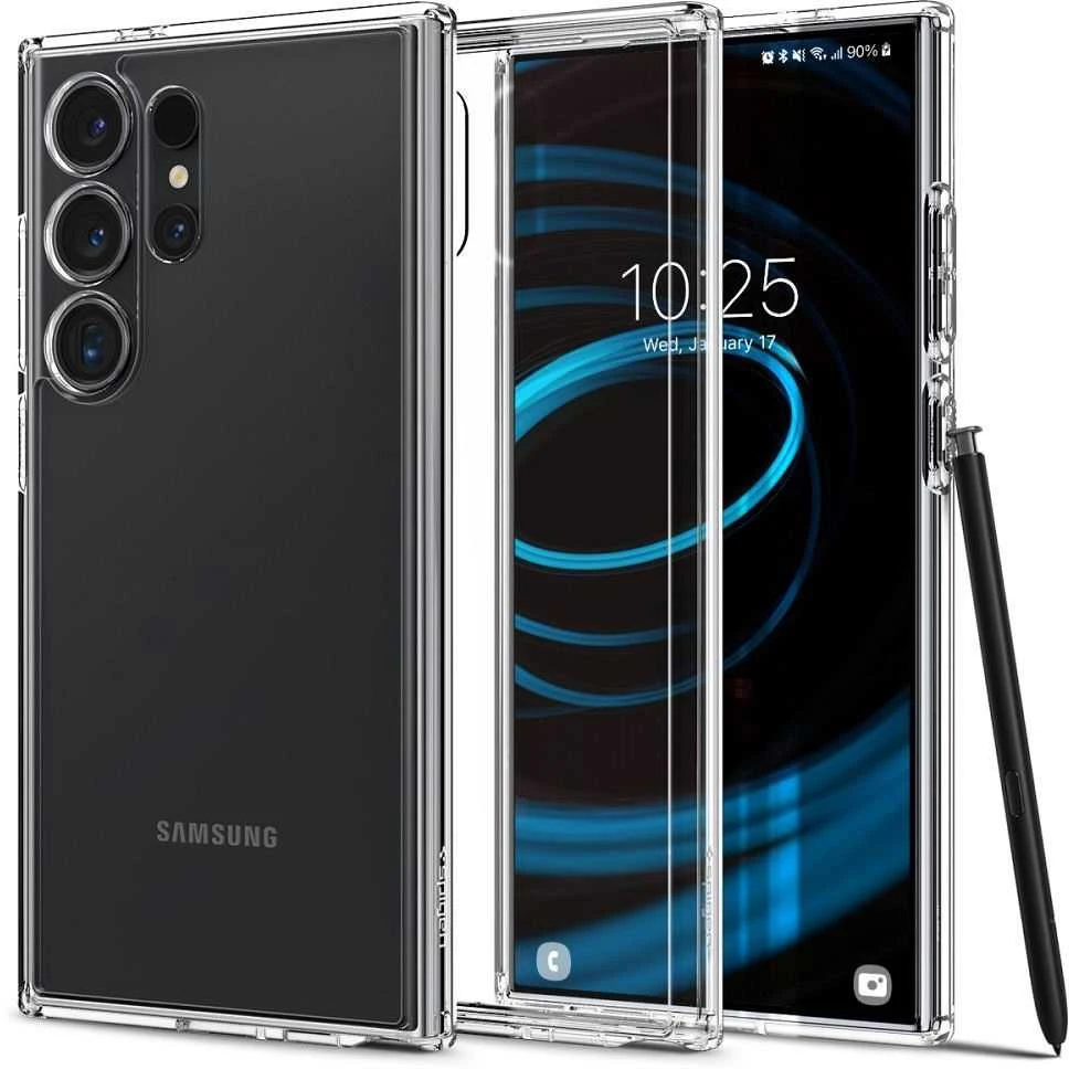 Dėklas SPIGEN ULTRA HYBRID GALAXY S24 ULTRA CRYSTAL CLEAR