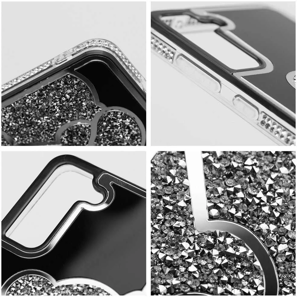 Oem TEDDY BEAR Dėklas skirtas Samsung Galaxy A36 5G sidabro spalvos