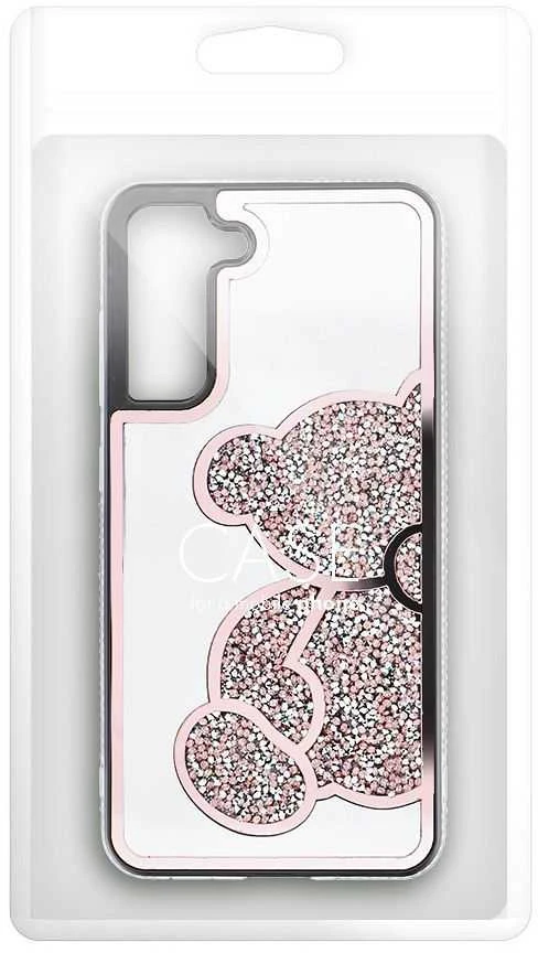 Oem MEŠKIUKO DĖKLAS SAMSUNG S25 FE, rožinis