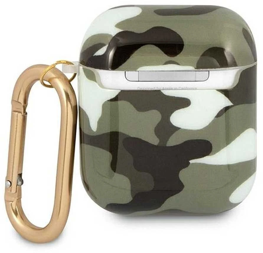 Guess GUA2UCAMA AirPods dėklas khaki Camo Collection