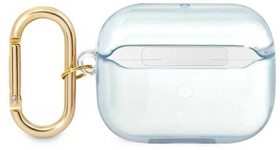 Guess GUAPHHTSB AirPods Pro dėklas mėlynos spalvos Strap Collection