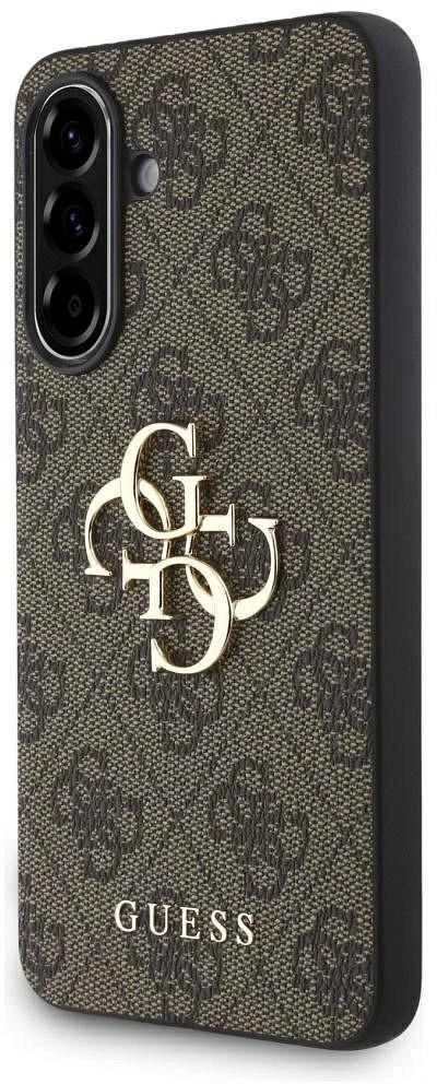 Guess Big 4G Logo Classic Logo Samsung Galaxy A56 – dėklas telefonui rudos spalvos