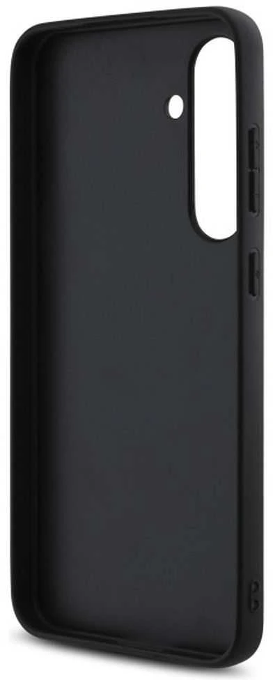 Guess GUHCS24FEG4GFGR Samsung Galaxy S24 FE S721 dėklas telefonui pilkos spalvos hardcase 4G Metal Gold Logo
