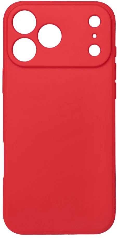 Oem dėklas, skirtas iPhone 17 Pro Max / 18 Pro Max, minkštas raudonas