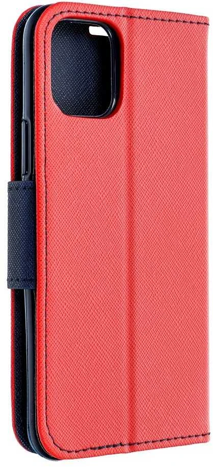 Oem FANCY Book dėklas skirtas Xiaomi Redmi Note 14 5G red / mėlynos spalvos