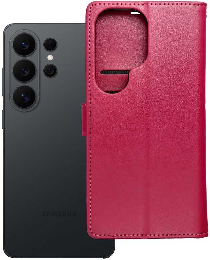 Oem Dėklas su klapką na Samsung S26 ULTRA Mezzo Book mandala magenta