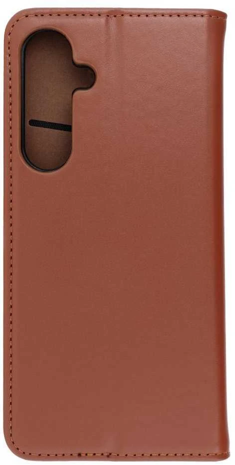 Oem SMART Pro Book leather dėklas skirtas Samsung Galaxy S24 FE rudos spalvos