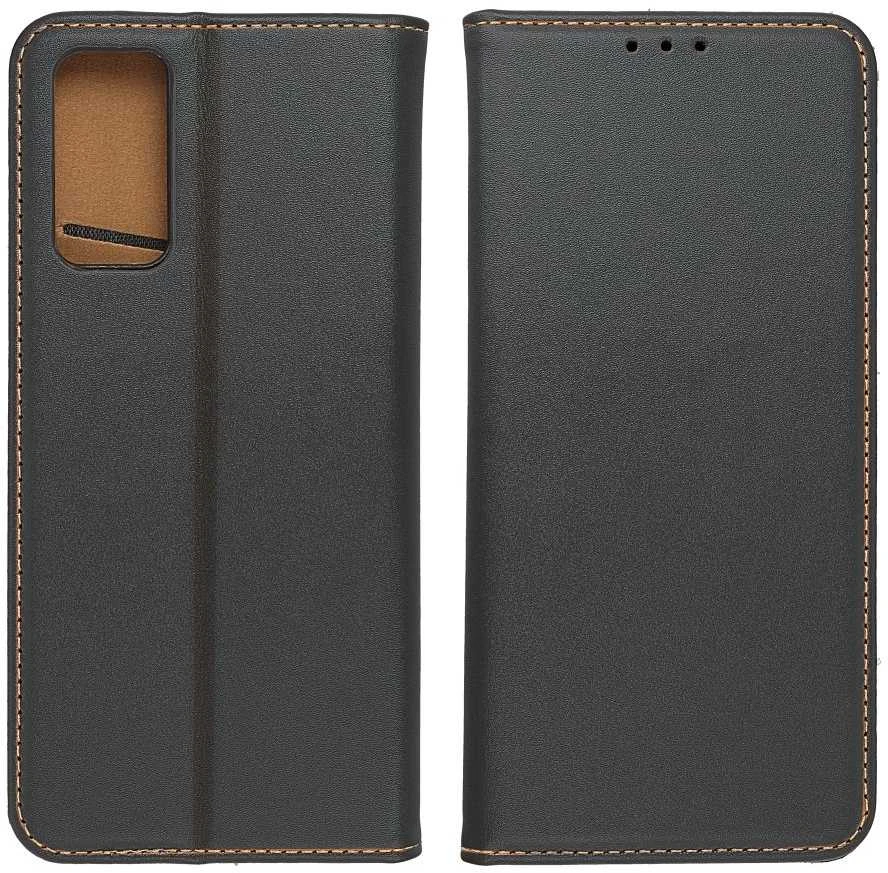 Dėklas su klapką na Samsung A56 5G Smart Pro Book skórzane juoda