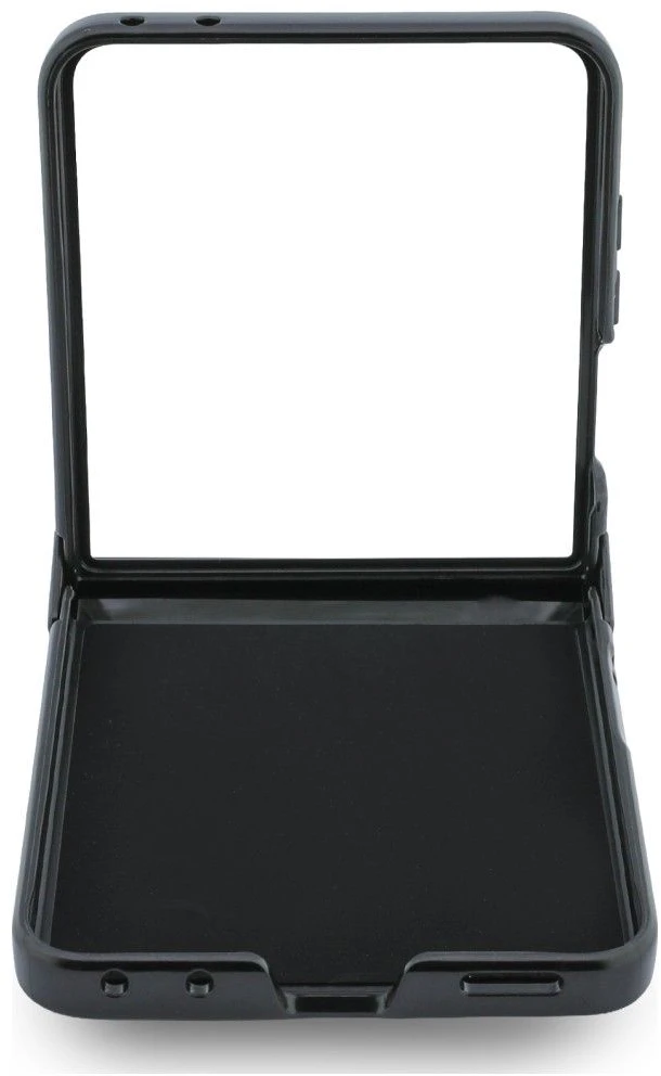 Karl Lagerfeld PU Saffiano Karl and Choupette dėklas Samsung Galaxy Z Flip 8 juodos spalvos