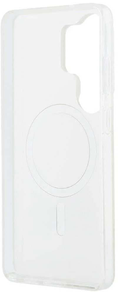 Karl Lagerfeld IML K&CH Back Logo Magnetic dėklas skirtas Apple iPhone Samsung Galaxy S26 Ultra skaidrus