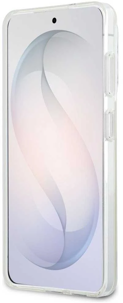 Karl Lagerfeld IML K&CH Peekaboo Logo Magnetic dėklas skirtas Apple iPhone Samsung Galaxy S26 baltos spalvos