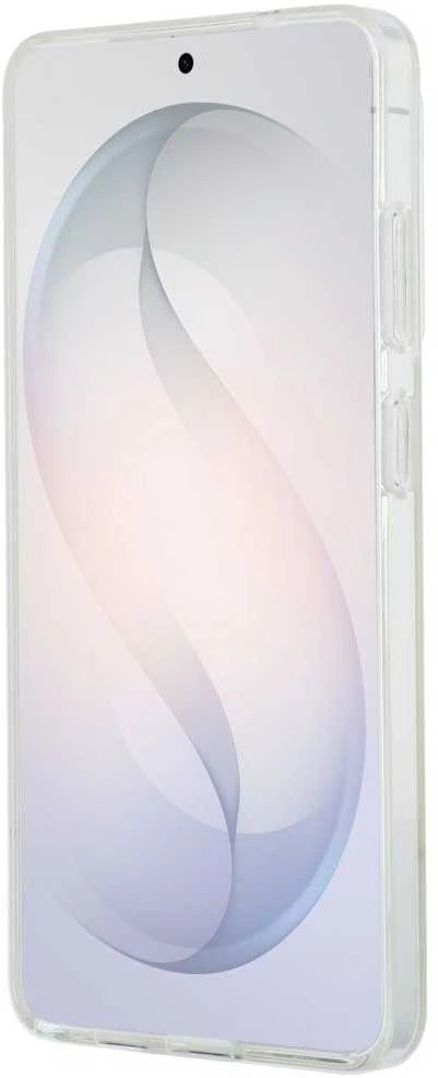 Karl Lagerfeld IML K&CH Peekaboo Logo Magnetic dėklas skirtas Apple iPhone Samsung Galaxy S26 Ultra baltos spalvos