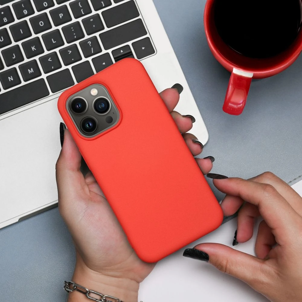 „Oem Google Pixel 10a“ silikoninis dėklas, miltelinės rožinės spalvos