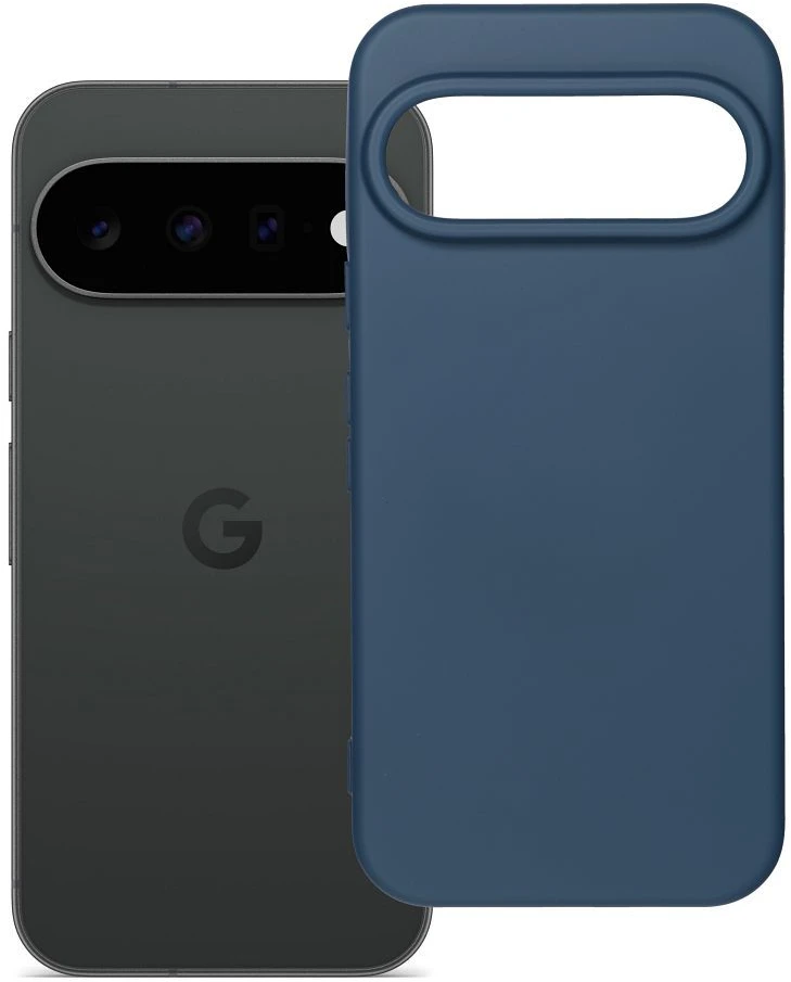 Oem dėklas Google Pixel 11 Pro silikoninis mėlynas