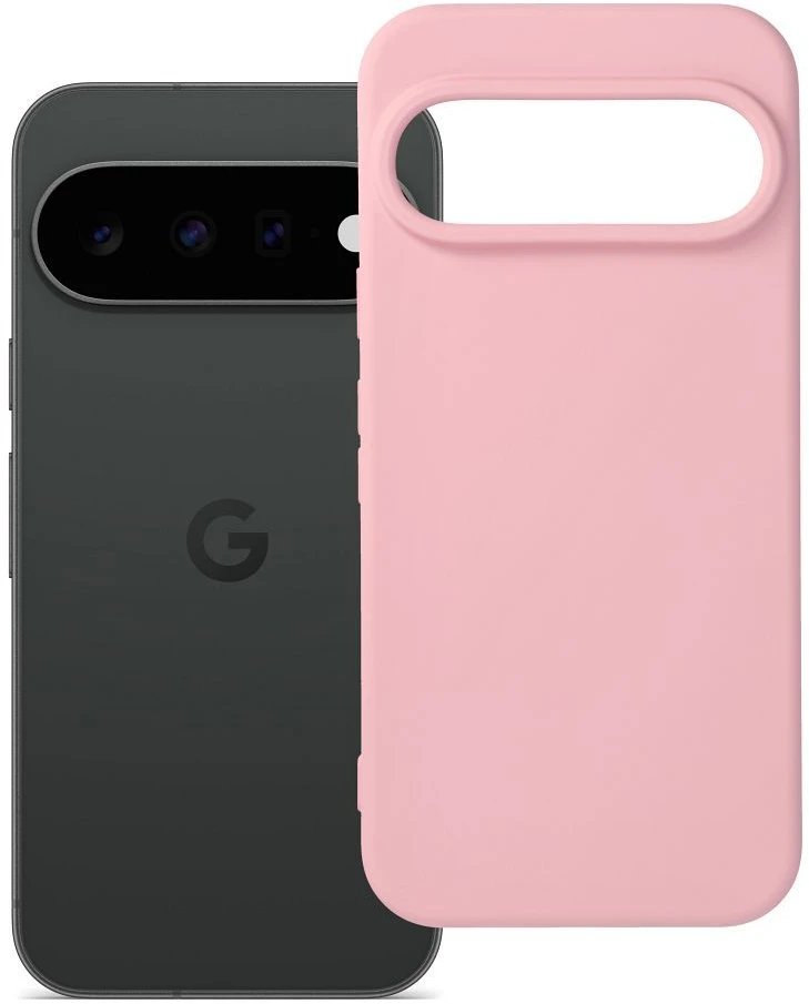 Oem dėklas skirtas Google Pixel 11 Pro, silikoninis, pudros rožinės spalvos