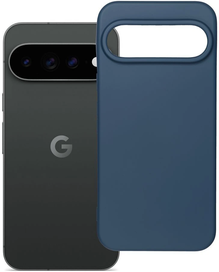 OEM dėklas skirtas Google Pixel 11 Pro XL, silikoninis, mėlynas