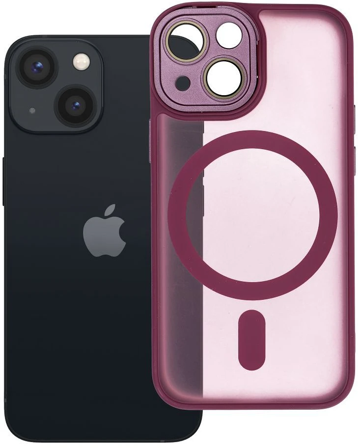 OEM dėklas, skirtas iPhone 13 MINI, Variete Mag Cover, suderinamas su MagSafe violetine