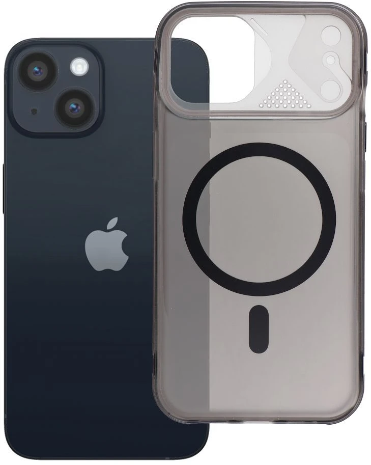 Oem Originalus „iPhone 14 Aurora“ dėklas, suderinamas su „MagSafe“ juodas