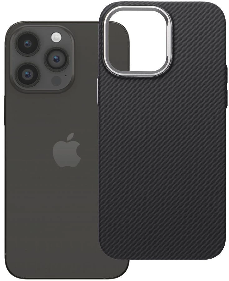 Oem Originalus „iPhone 14 PRO MAX“ dėklas, K-Look, suderinamas su „MagSafe“ juodas