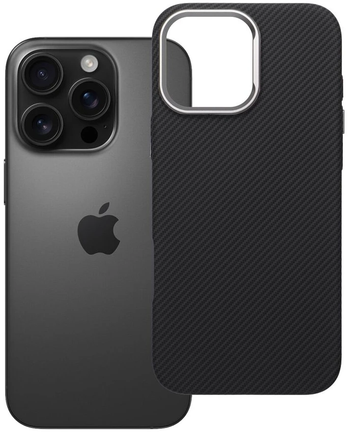 Oem Originalus „iPhone 16 PRO MAX“ dėklas, K-Look, suderinamas su „MagSafe“ juodas