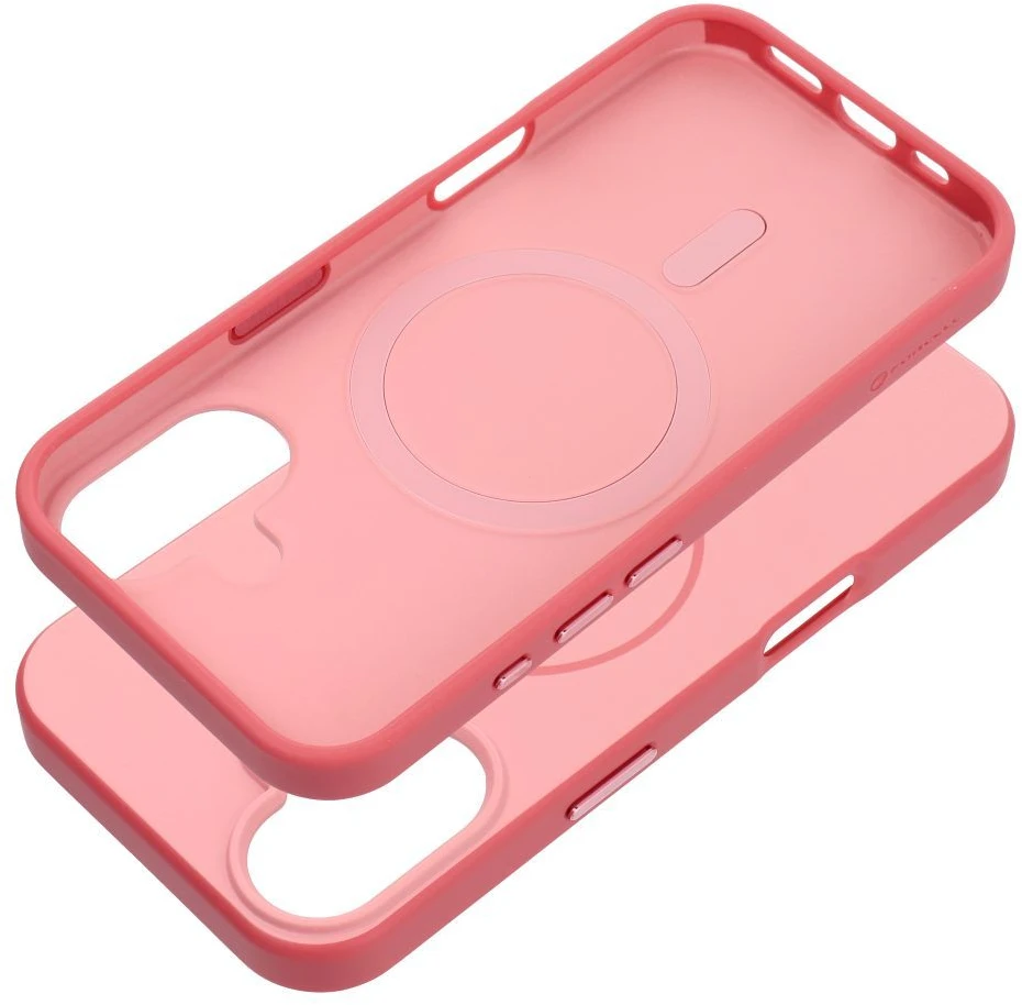 Dėklas iPhone 17 Forcell F-Protect Chromatic Premium, suderinamas su MagSafe, rožinės spalvos