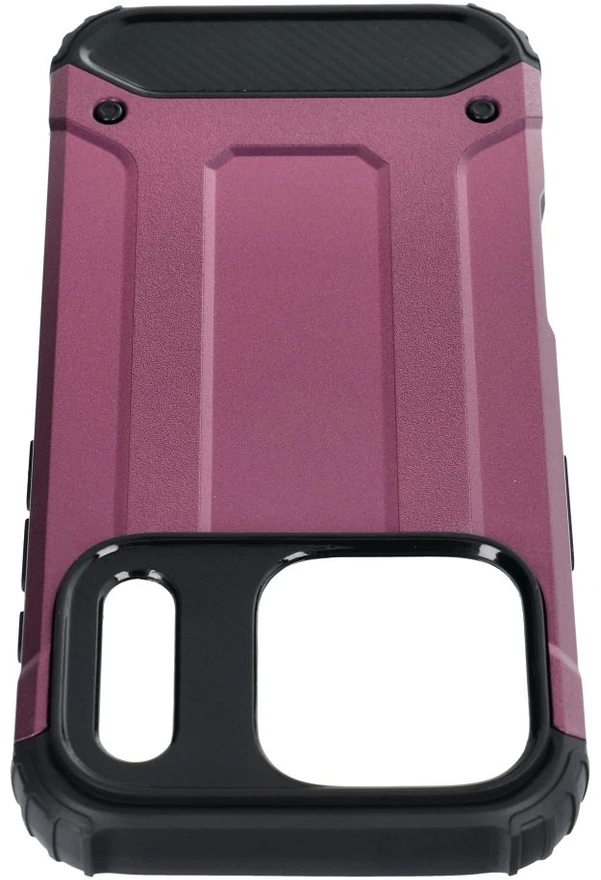 Oem dėklas, skirtas iPhone 17 Pro / 18 Pro Armor tamsios vyšninės spalvos