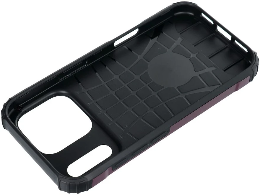 Oem dėklas, skirtas iPhone 17 Pro / 18 Pro Armor tamsios vyšninės spalvos