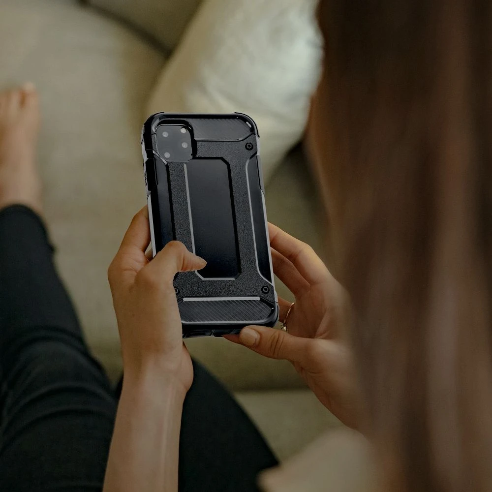 Dėklas Oem Case for iPhone 17 Pro / 18 Pro Armor juodas