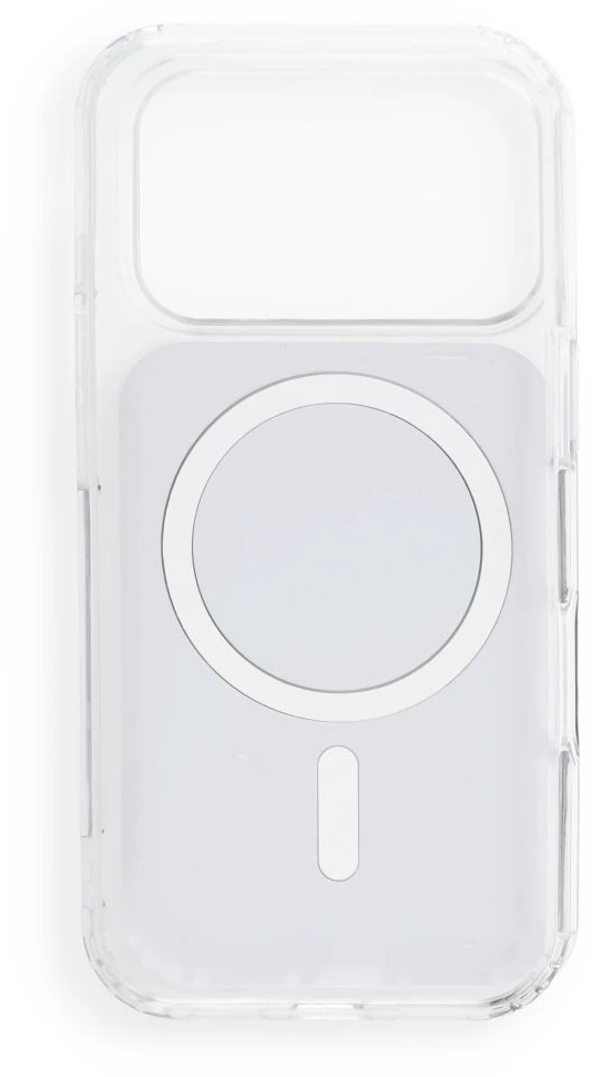Oem dėklas, skirtas iPhone 17 Pro / 18 Pro Clear Fusion Mag dėklas, suderinamas su MagSafe, tamsiai vyšninės spalvos