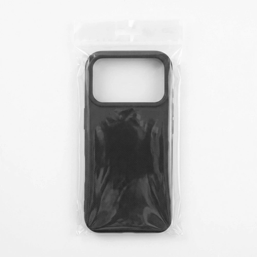 OEM dėklas, skirtas iPhone 17 Pro / 18 Pro, dvigubas, juodas