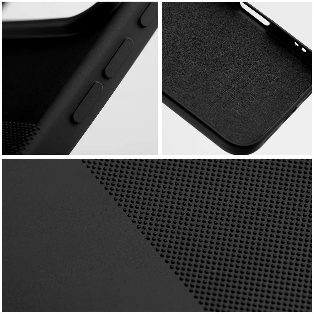 OEM dėklas, skirtas iPhone 17 Pro / 18 Pro, dvigubas, juodas