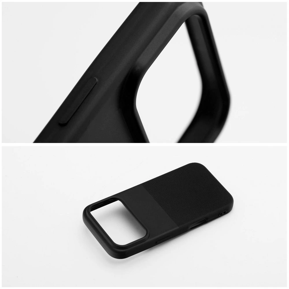 OEM dėklas, skirtas iPhone 17 Pro / 18 Pro, dvigubas, juodas
