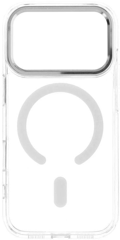 Oem dėklas, skirtas iPhone 17 Pro / 18 Pro rėmelis Skaidrus hibridinis magnetinis dėklas, suderinamas su MagSafe, permatomas