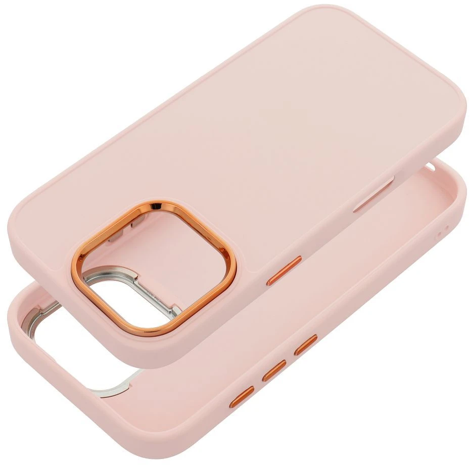Dėklas Oem Case for iPhone 17 Pro Max / 18 Pro Max Frame powder pink