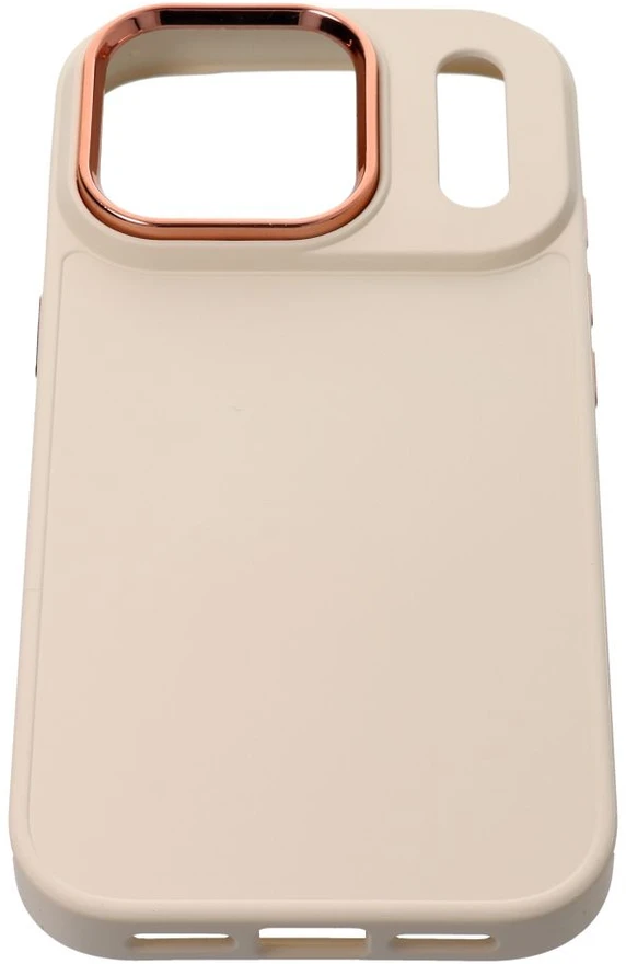 Dėklas Oem Case for iPhone 17 Pro Max / 18 Pro Max Frame auksinis