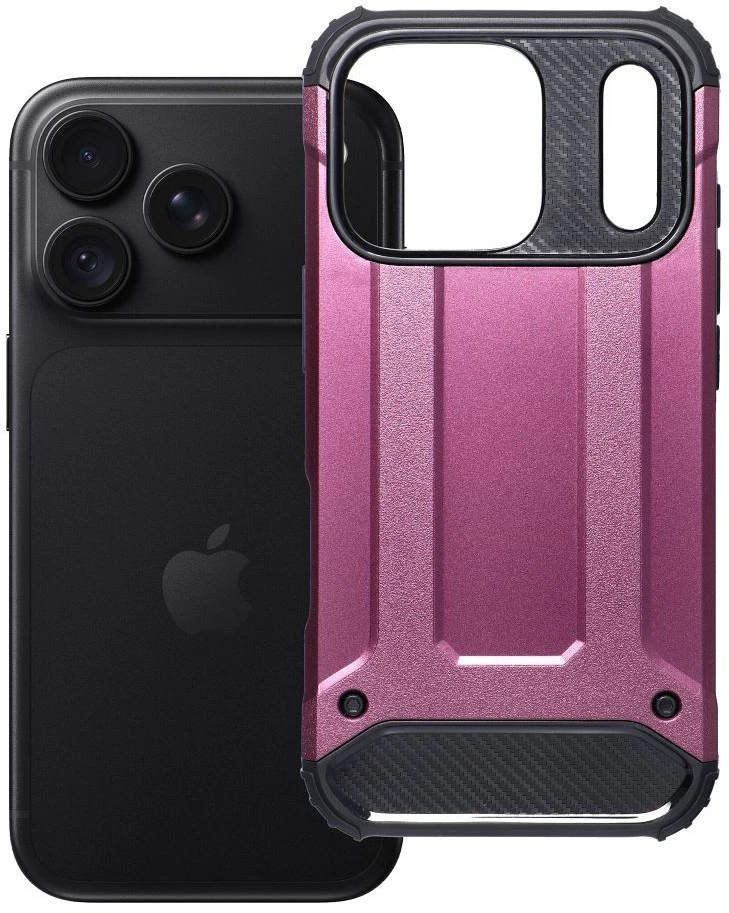 Oem dėklas iPhone 18 Pro / 17 Pro Armor bordinė