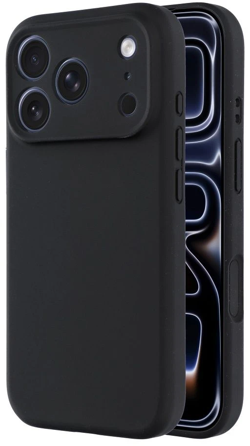 Dėklas Case for iPhone 18 Pro / 17 Pro Forcell F-Protect Rubber Premium compatible with MagSafe juodas