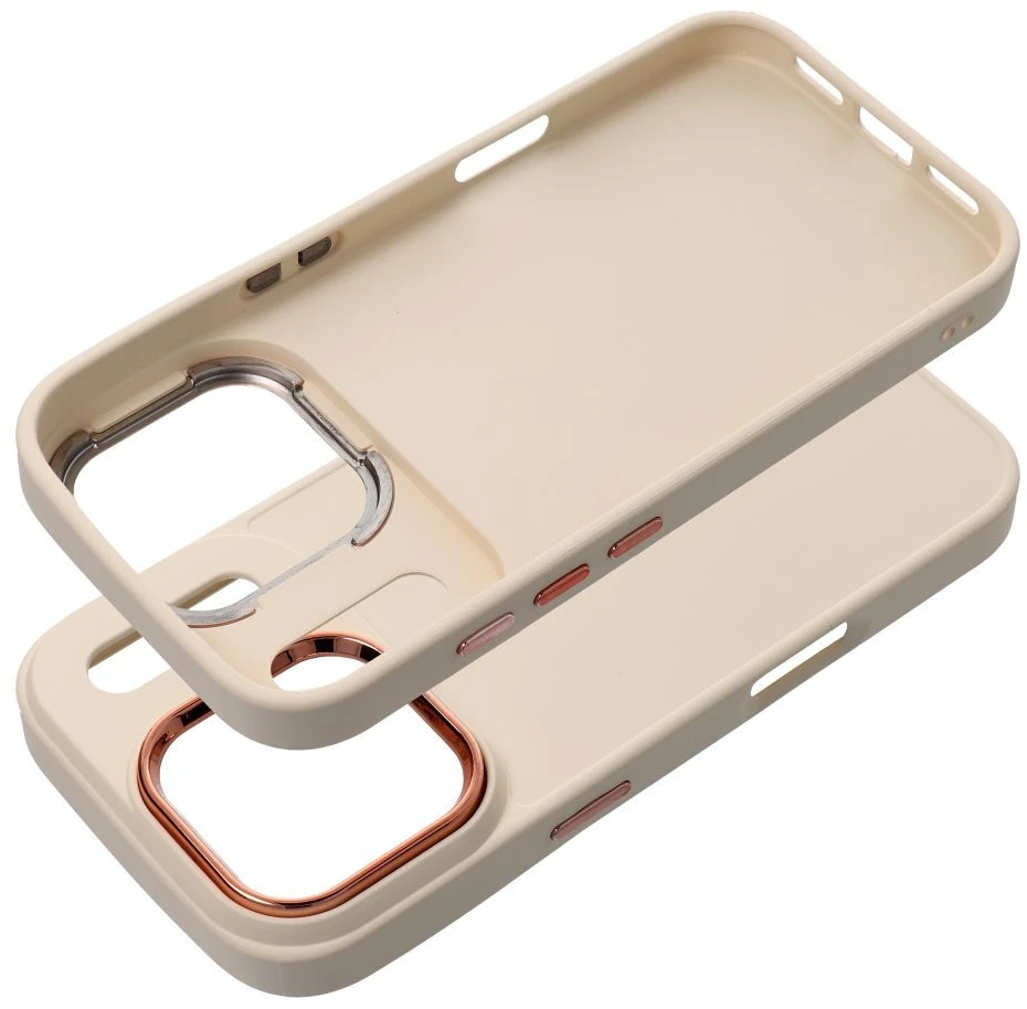 Dėklas Oem Case for iPhone 18 Pro / 17 Pro Frame antique baltas