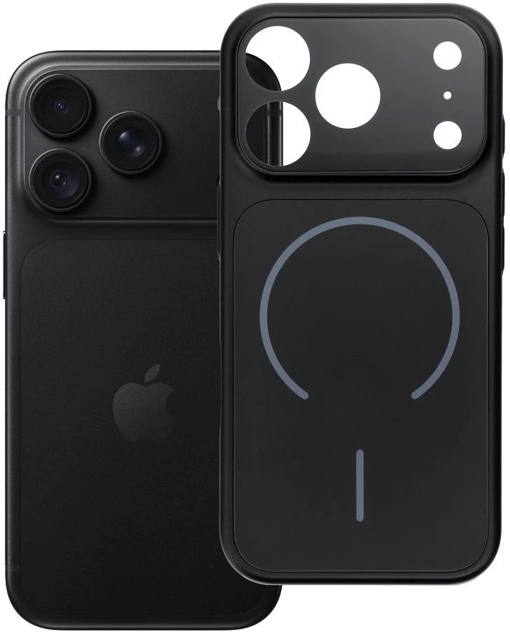 Dėklas Oem Case for iPhone 18 Pro / 17 Pro Make compatible with MagSafe juodas